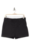 Sanctuary Upper East Chino Shorts In Black