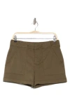 Sanctuary Upper East Chino Shorts In Burnt Olive