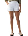 Sanctuary Upper East Utility Short In White In White
