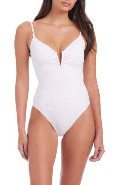 Sanctuary V-wire One-piece Swimsuit In White