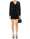 Sanctuary Velvet Blazer Dress