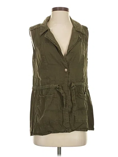 Pre-owned Sanctuary Vest In Green