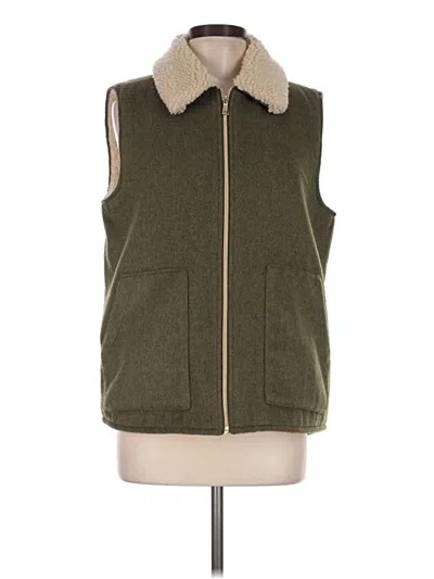Pre-owned Sanctuary Vest In Green