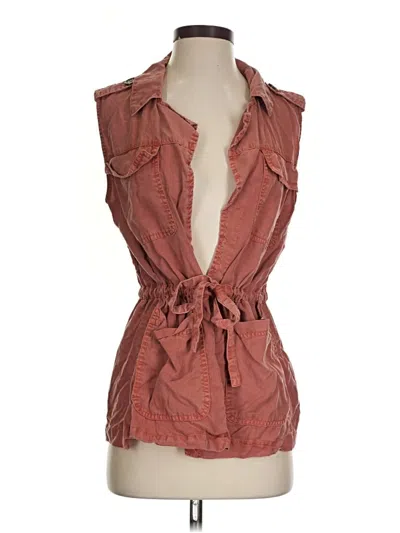 Pre-owned Sanctuary Vest In Orange