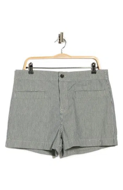 Sanctuary Voyage Cotton Shorts In Gray