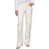 Sanctuary Voyage High Waist Straight Leg Jeans In Light Oat