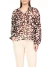 Sanctuary Watermark Spot Blouse In Chocolate Spots In Multi