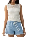 Sanctuary Waves Of Summer Knit Top In Birch