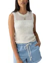 Sanctuary Waves Of Summer Knit Top In White