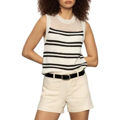 Sanctuary Waves Of Summer Sleeveless Sweater In Neutral