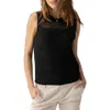 Sanctuary Waves Of Summer Sleeveless Sweater In Black