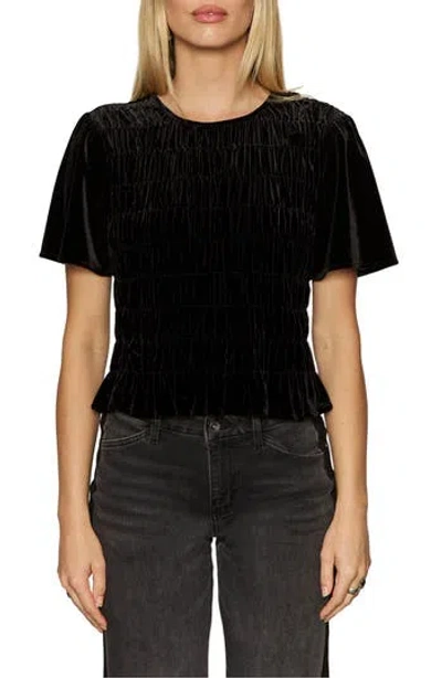 Sanctuary We Belong Together Velvet Top In Black
