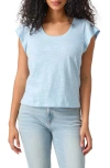 Sanctuary West Side Scoop Neck T-shirt In Blue Bliss