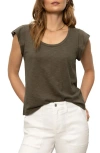 Sanctuary West Side Scoop Neck T-shirt In Kalamata