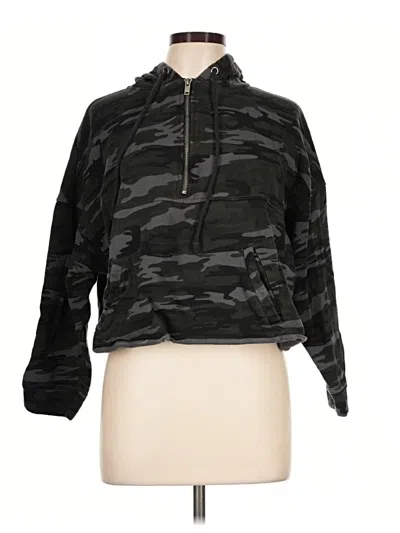 Pre-owned Sanctuary Windbreaker Jacket In Black