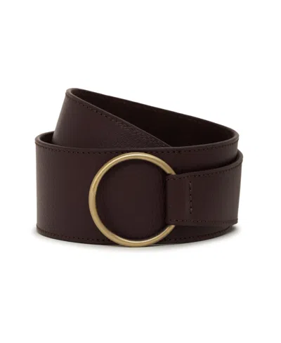 Sanctuary Women's Adjustable Leather Link Belt
