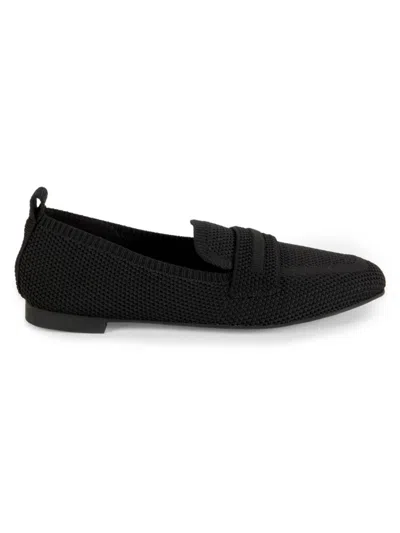 SANCTUARY WOMEN'S BAILEY WOVEN PENNY LOAFERS