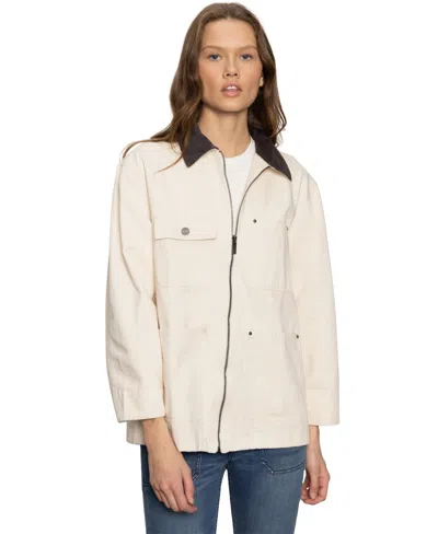 Sanctuary Women's Barn Jacket In Brown