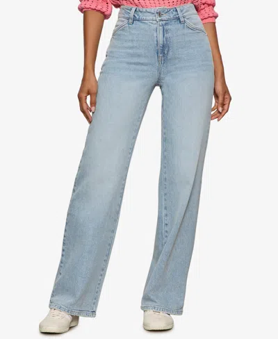 Sanctuary Women's Cadence Relaxed Straight Jeans In Blue