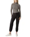 Sanctuary Womens Pocket Cotton Jogger Pants In Black