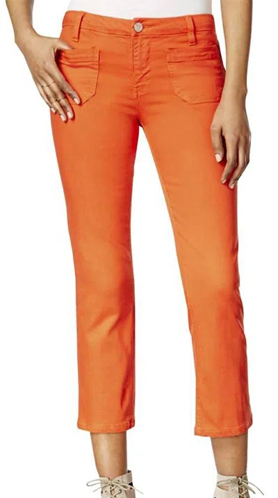 Sanctuary Women's Classic Rise Bootcut Jeans In Orange