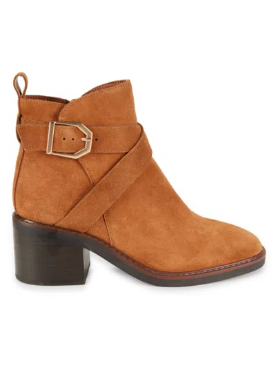 Sanctuary Women's Cole Suede Ankle Boots In Brown