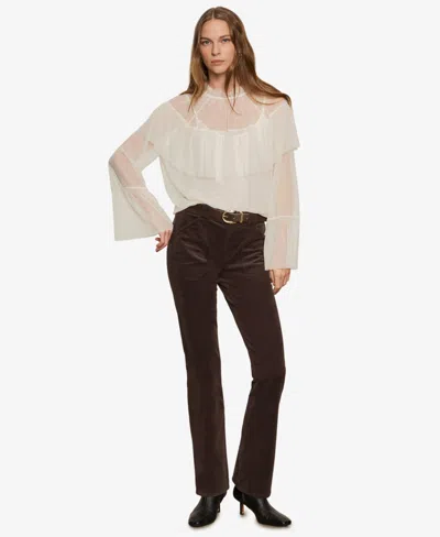 SANCTUARY WOMEN'S CORDUROY HAYDEN BOOTCUT PANTS