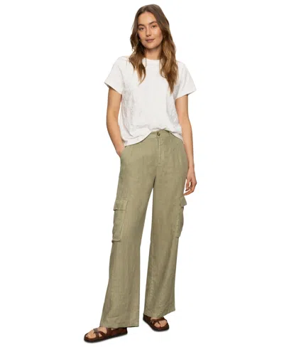 Sanctuary Women's Cotton Embroidered Perfect Tee In White