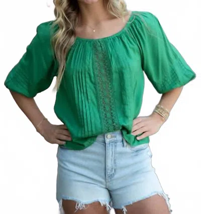 Sanctuary Women's Crafted Beach To Bar Top In Palm In Green