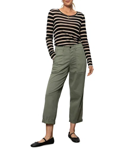 Sanctuary Cruiser Chino Semi High Rise Pant In Dark Olive In Green