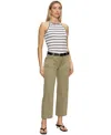 Sanctuary District High Waist Barrel Leg Ankle Jeans