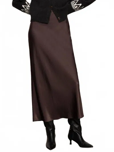 Sanctuary Everyday Maxi Skirt In Semi Sweet In Black
