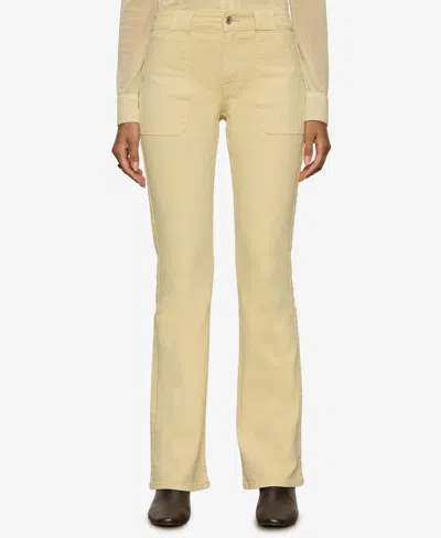 Sanctuary Women's Hayden Bootcut Jeans In Yellow
