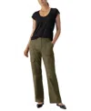 Sanctuary Womens Pocket Cotton Cargo Pants In Fatigue