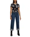 Sanctuary Women's Luna Mid-rise Skinny Cuffed Jeans In Solstice