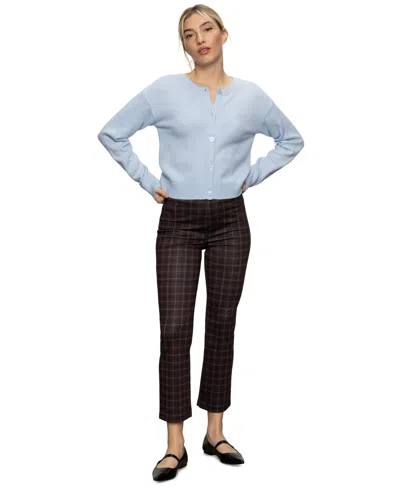Sanctuary Women's Must-have Button-front Cardigan In Blue