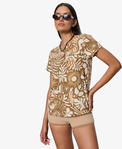 Sanctuary The Perfect T-shirt In Brown