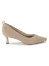 Sanctuary Women's Poise Knit Sock Pumps In Flax