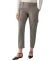 Sanctuary Polished Cargo Pants In Compact Houndstooth In Compact Houndstooth