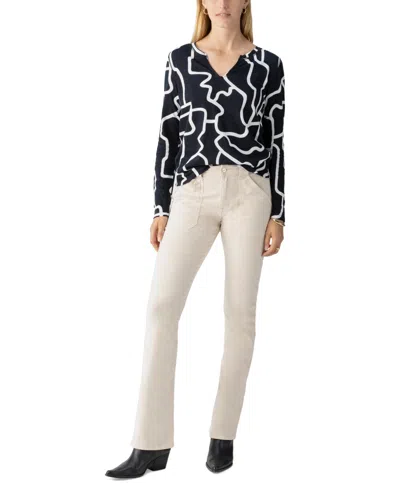 Sanctuary Women's Printed Long-sleeve T-shirt In Labyrinth