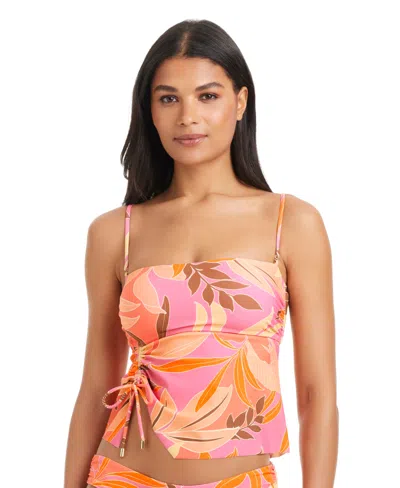 Sanctuary Women's Pull-on Tankini Top In Multi