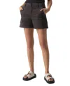 Sanctuary Rebel Shorts In Obsidian In Obsidian