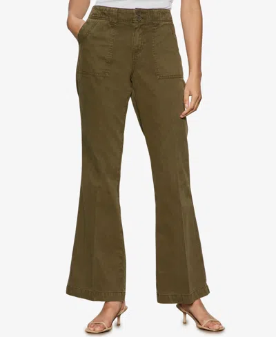 Sanctuary Women's Reissue Peace Mid Rise Pants In Brown