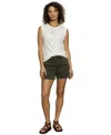 Sanctuary Renegade Stretch Twill Utility Shorts In Kalamata