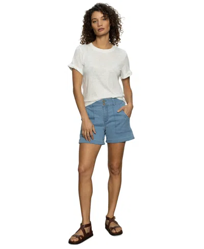 SANCTUARY WOMEN'S RENEGADE MID-RISE DENIM SHORTS