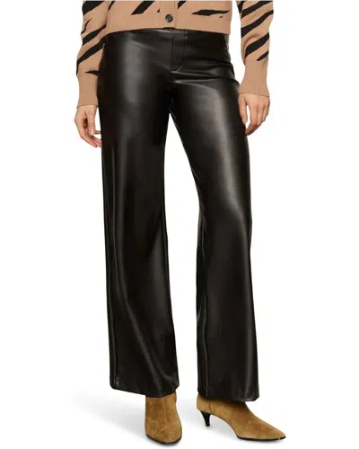 Sanctuary Runway Leather Trouser In Black