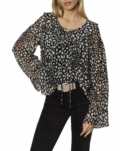 Sanctuary Women's Secret Lover Blouse In Plume In Multi