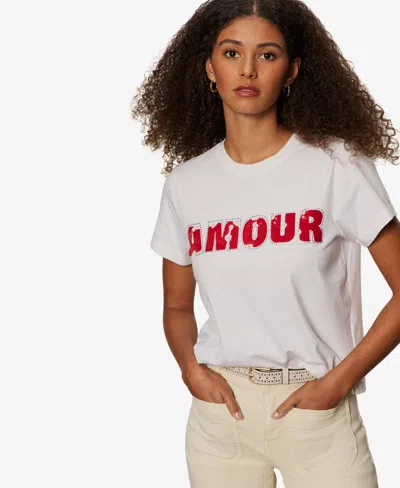 Sanctuary Women's Short-sleeve Crewneck T-shirt In Neutral