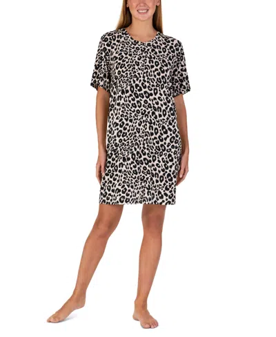 Sanctuary Sleepshirt In Animal Print