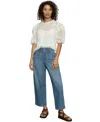 Sanctuary Side Car High Waist Ankle Barrel Jeans In Line Dance